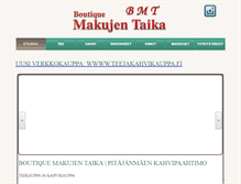 Tablet Screenshot of makujentaika.com